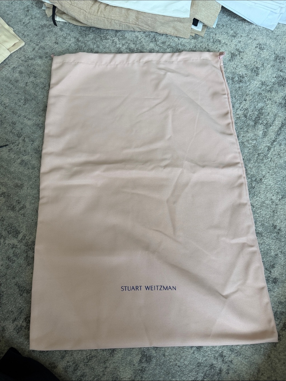 Stuart Weitzman Pink Dust Bag